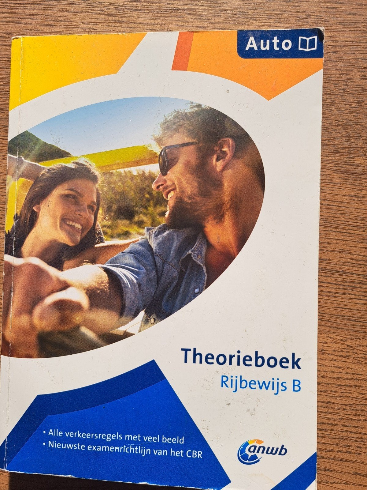 auto theorieboek ANWB rijbewijs B, Ophalen of Verzenden, Zo goed als nieuw, Algemeen