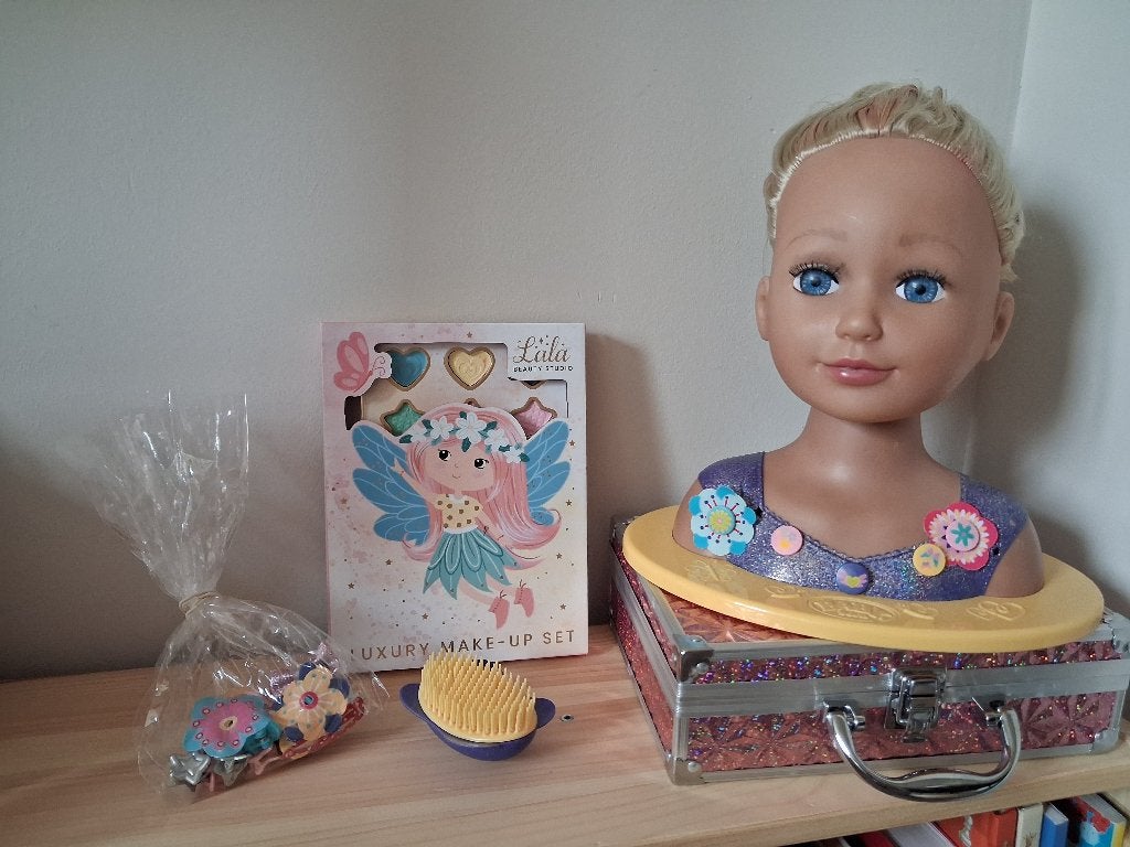 Baby born hoofd origineel make up pop kappop kapper, Ophalen of Verzenden, Zo goed als nieuw, Babypop