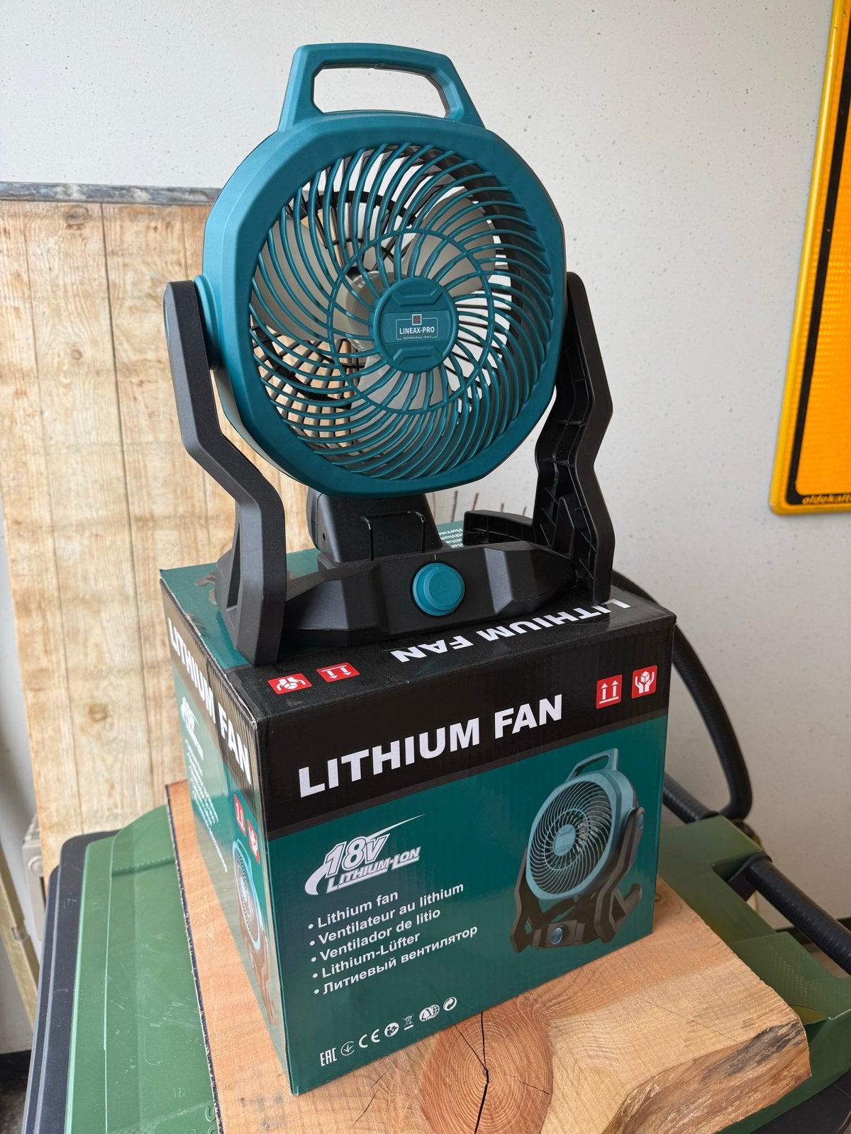 Makita 18V Lithium Ventilator - Draagbare Accu Ventilator, Ophalen of Verzenden, Nieuw, Vloerventilator