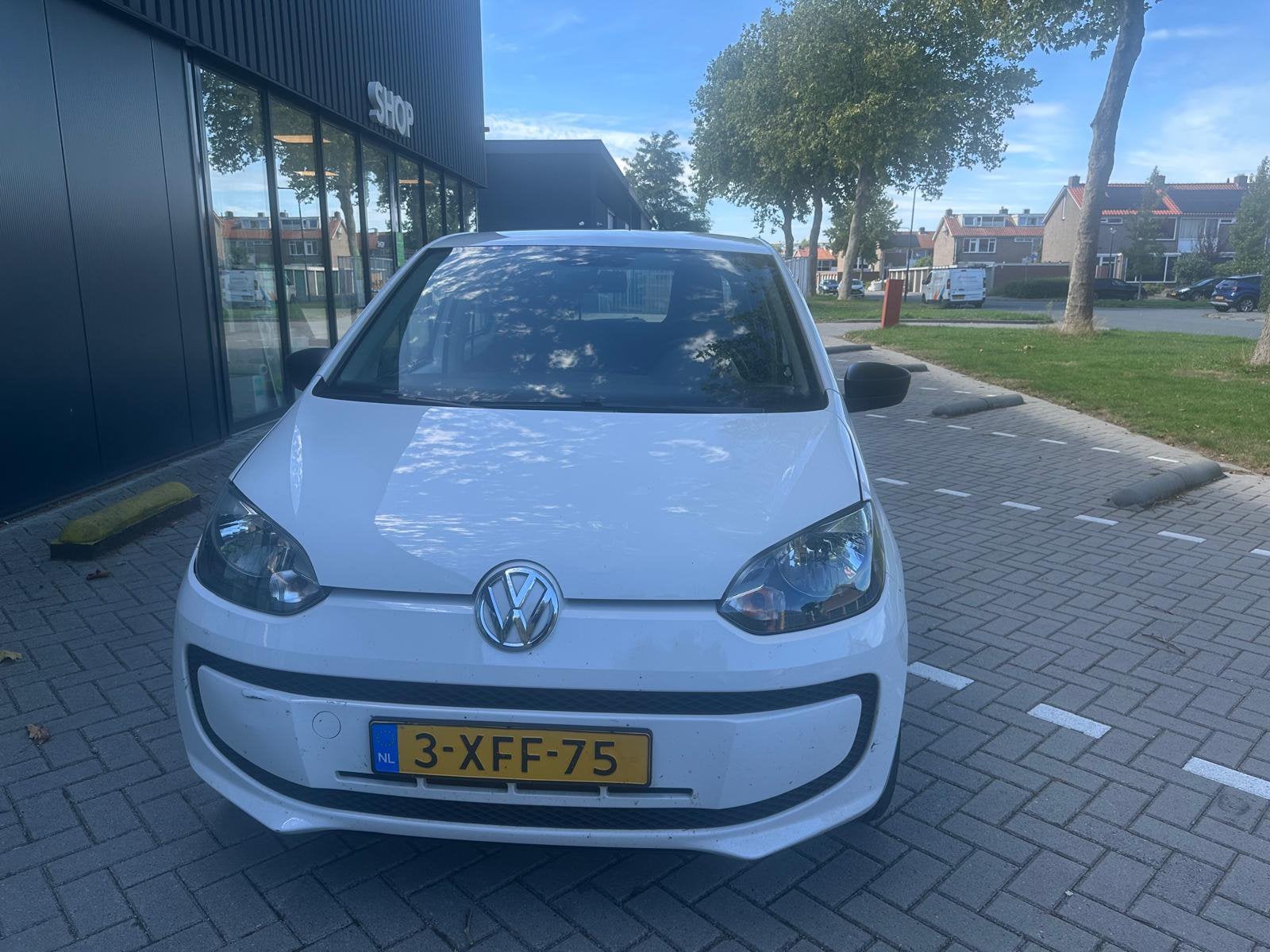 Volkswagen up! 1.0 50KW/68PK 5-DRS Ecofuel 2014 Wit, Auto's, Volkswagen, Voorwielaandrijving, 37 €/maand, Up!, 4 stoelen