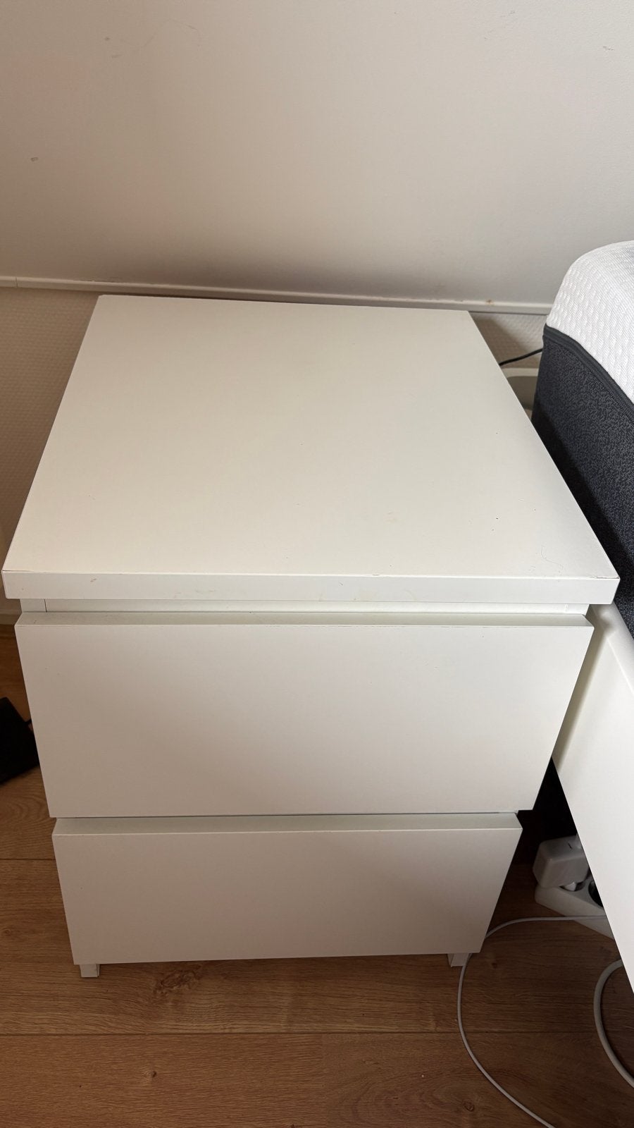 IKEA Malm nachtkastjes (set van 2), Ophalen, Gebruikt, 55 tot 70 cm, 45 tot 65 cm