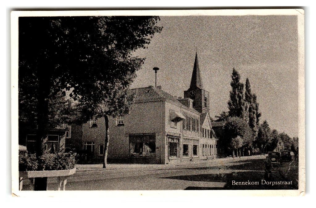 Bennekom, Dorpsstraat, Verzenden, 1940 tot 1960, Gelopen, Gelderland