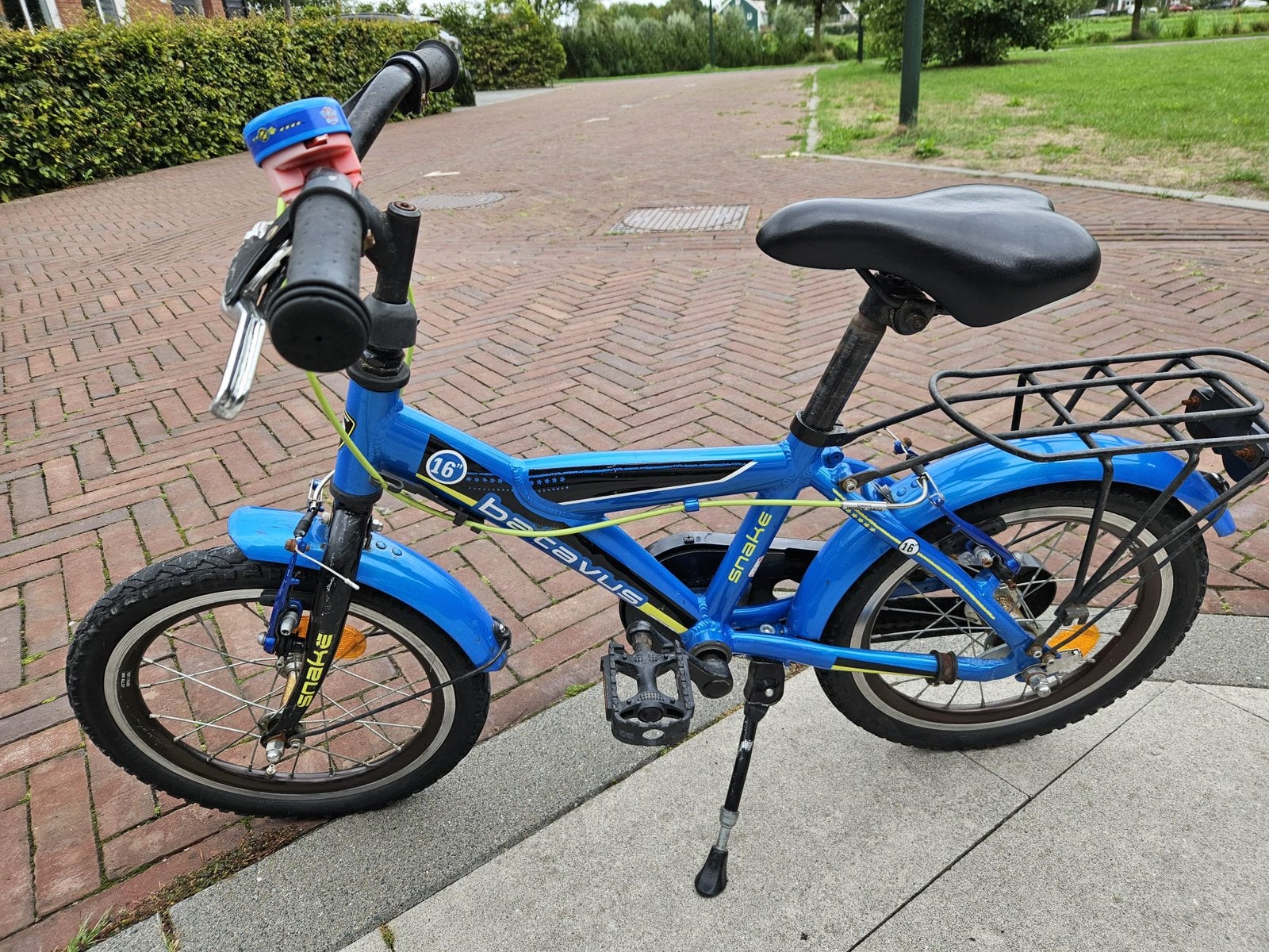 Kinderfiets 16 inch, Fietsen en Brommers, Fietsen | Vouwfietsen, Ophalen, Terugtraprem, 16 tot 18 inch, Batavus