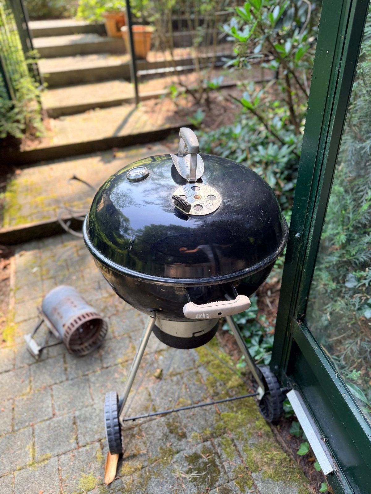 Weber BBQ met brikettenstarter, Ophalen, Gebruikt