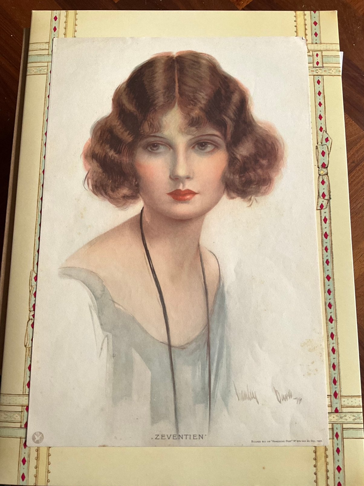 Platen uit Haagsche Post jaren 20 portretten, Ophalen