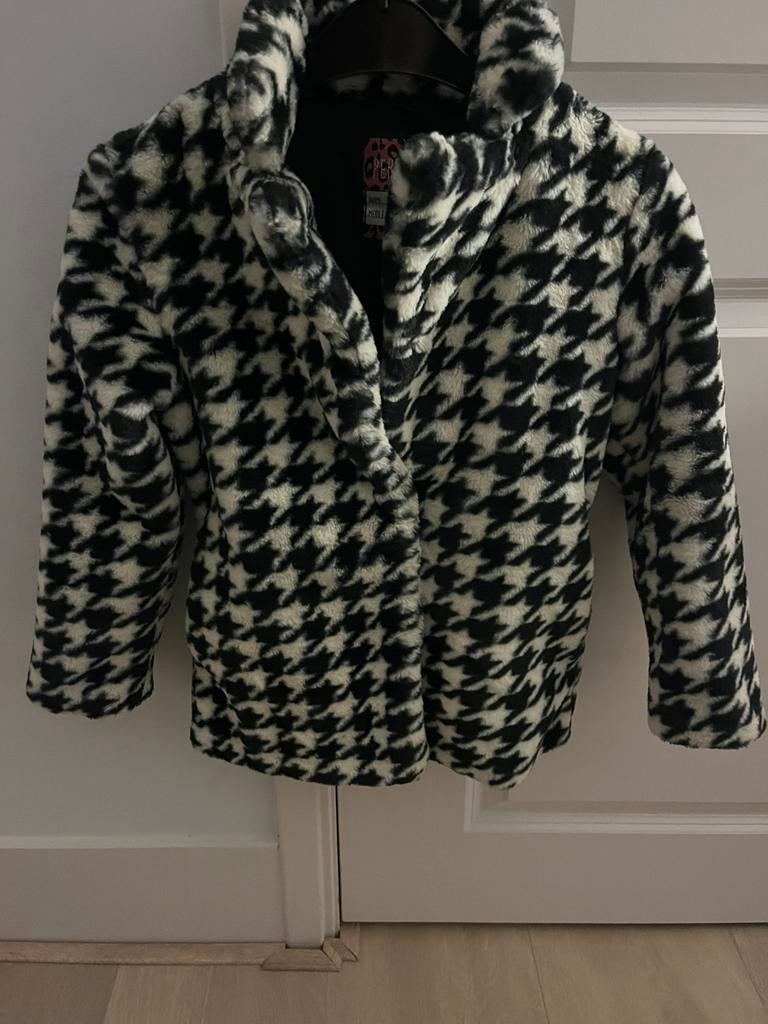 Persival faux fur jas als nieuw 128/134, Ophalen of Verzenden, Zo goed als nieuw, Meisje, Jas
