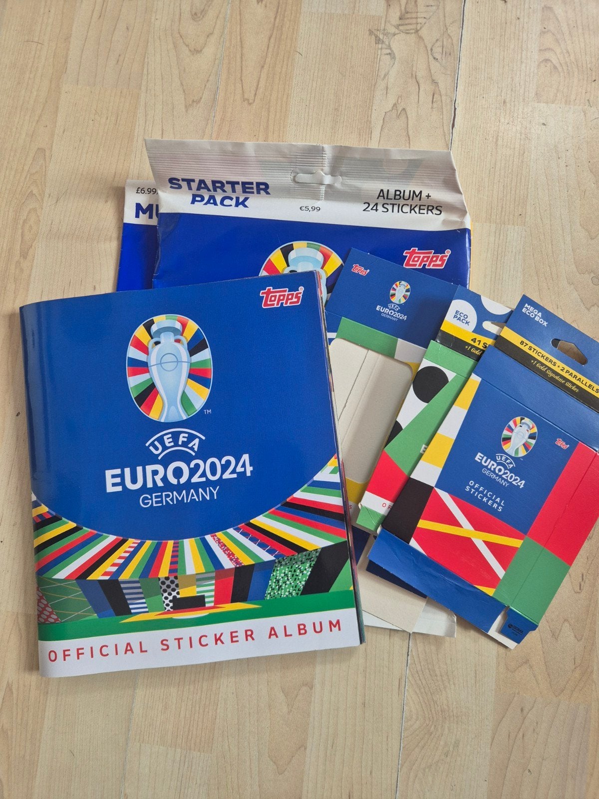 topps euro 2024 sticker album, Verzamelen, Ophalen of Verzenden, Buitenlandse clubs, Poster, Plaatje of Sticker