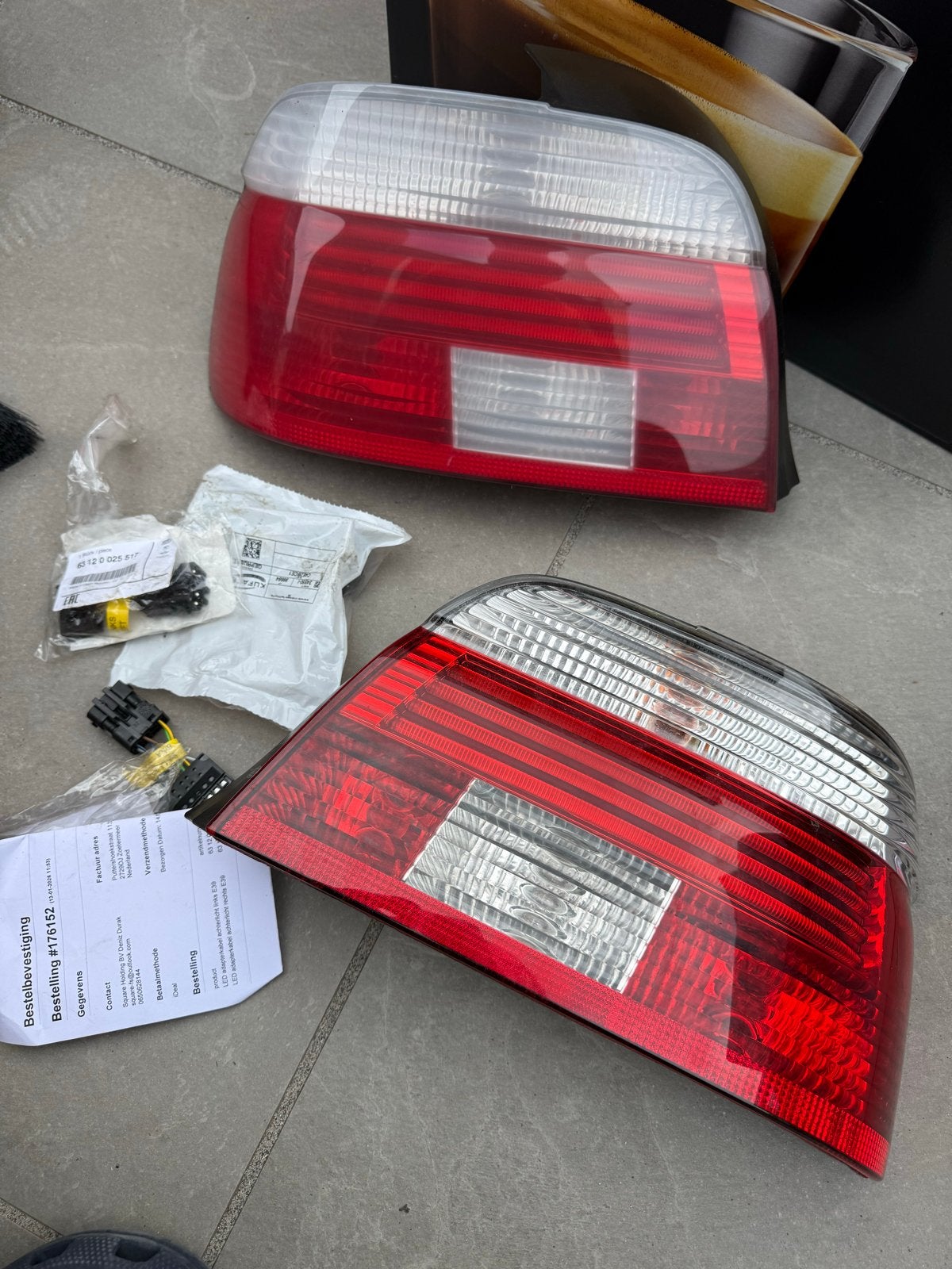 BMW 5 serie E39 Hella originele facelift led achterlichten, Ophalen of Verzenden, Gebruikt, BMW