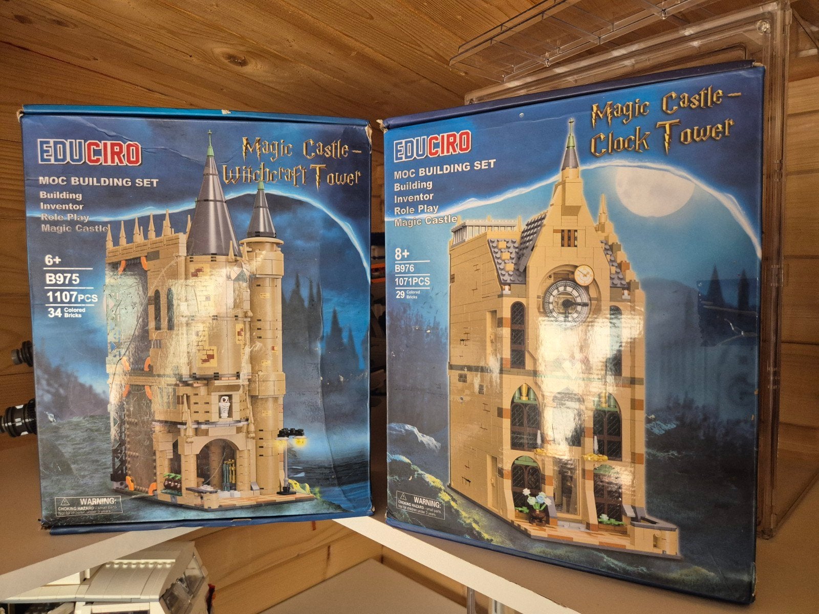 Harry Potter Kasteel Bouwstenen - 2 Delen, Ophalen of Verzenden, Nieuw, Overige merken
