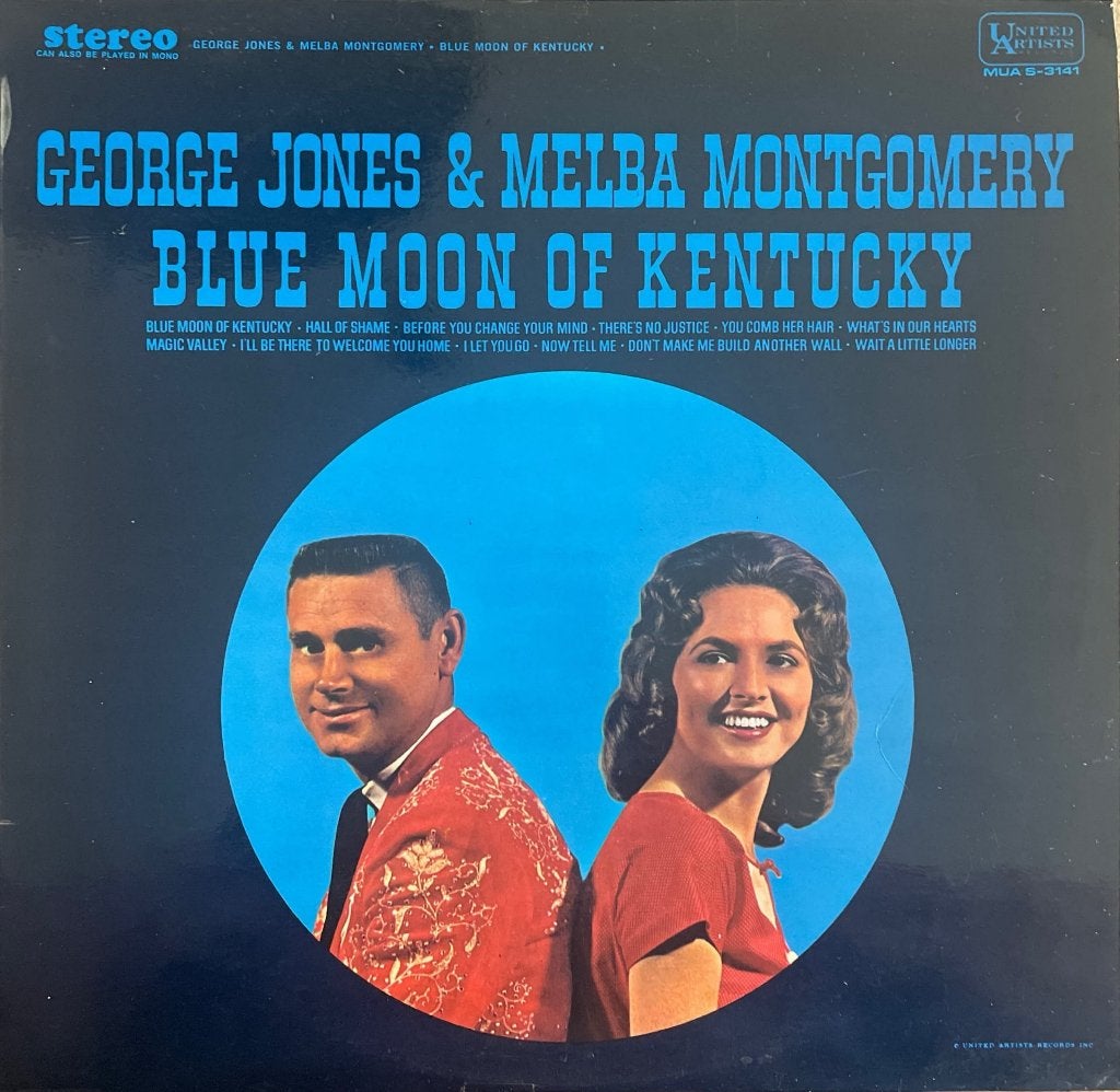 George Jones & Melba Montgomery - Blue Moon Of Kentucky, LP, Ophalen of Verzenden, Zo goed als nieuw, 12 inch