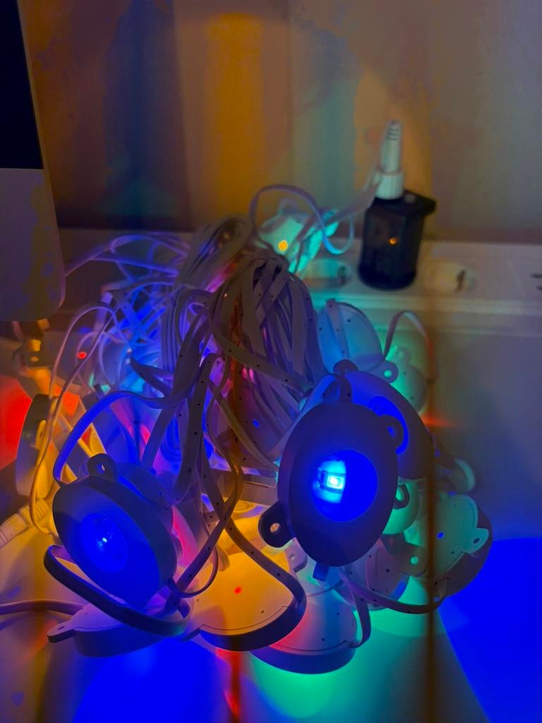 Partij LED kerst verlichting - nieuw - 15M per set - 16 sets, Ophalen of Verzenden, Nieuw