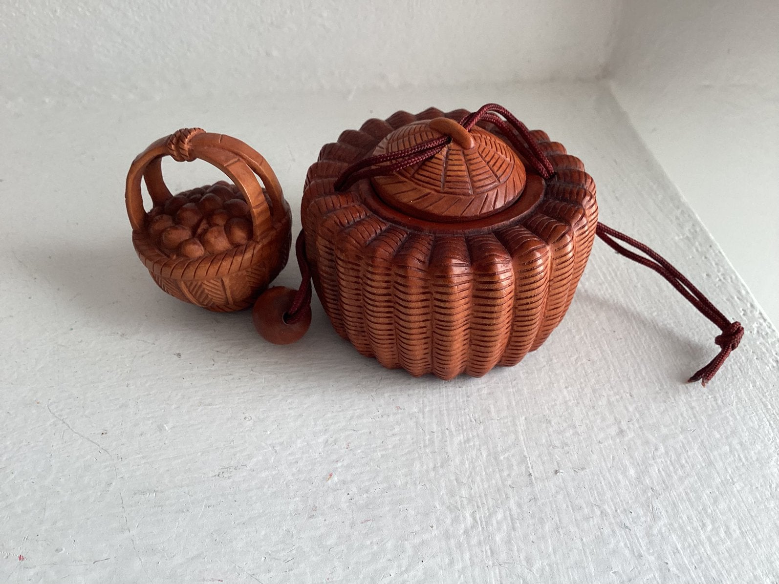 Netsuke Japanse inro mand,, Antiek en Kunst, Kunst | Niet-Westerse kunst, Verzenden