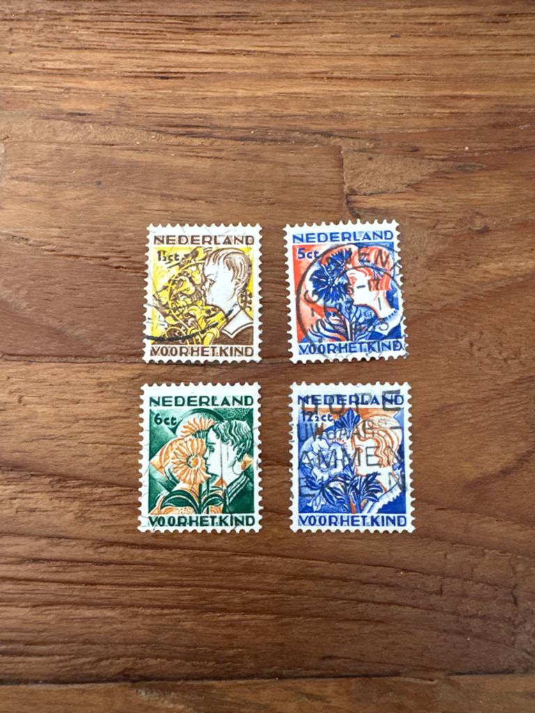 Nederland 1932 Kinderzegels - Gestempeld, Ophalen of Verzenden, T/m 1940, Gestempeld