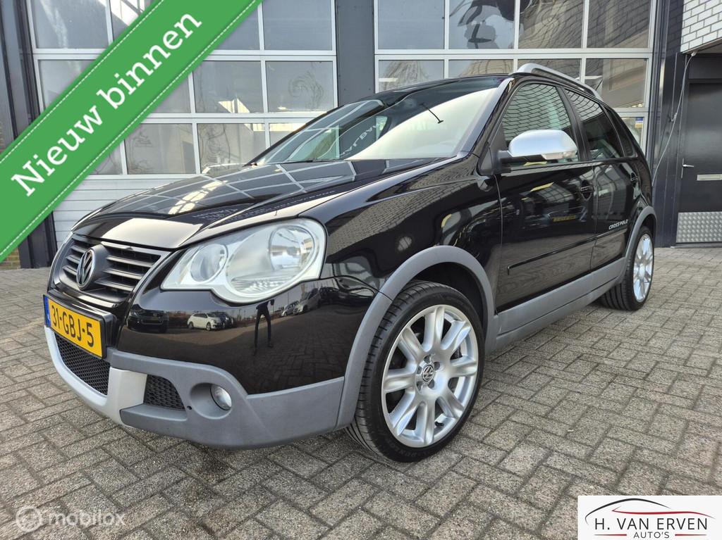 Volkswagen Polo 1.6-16V Cross AUTOMAAT 94000KM NAP AIRCO, Auto's, 1112 kg, 4 cilinders, Origineel Nederlands, 600 kg