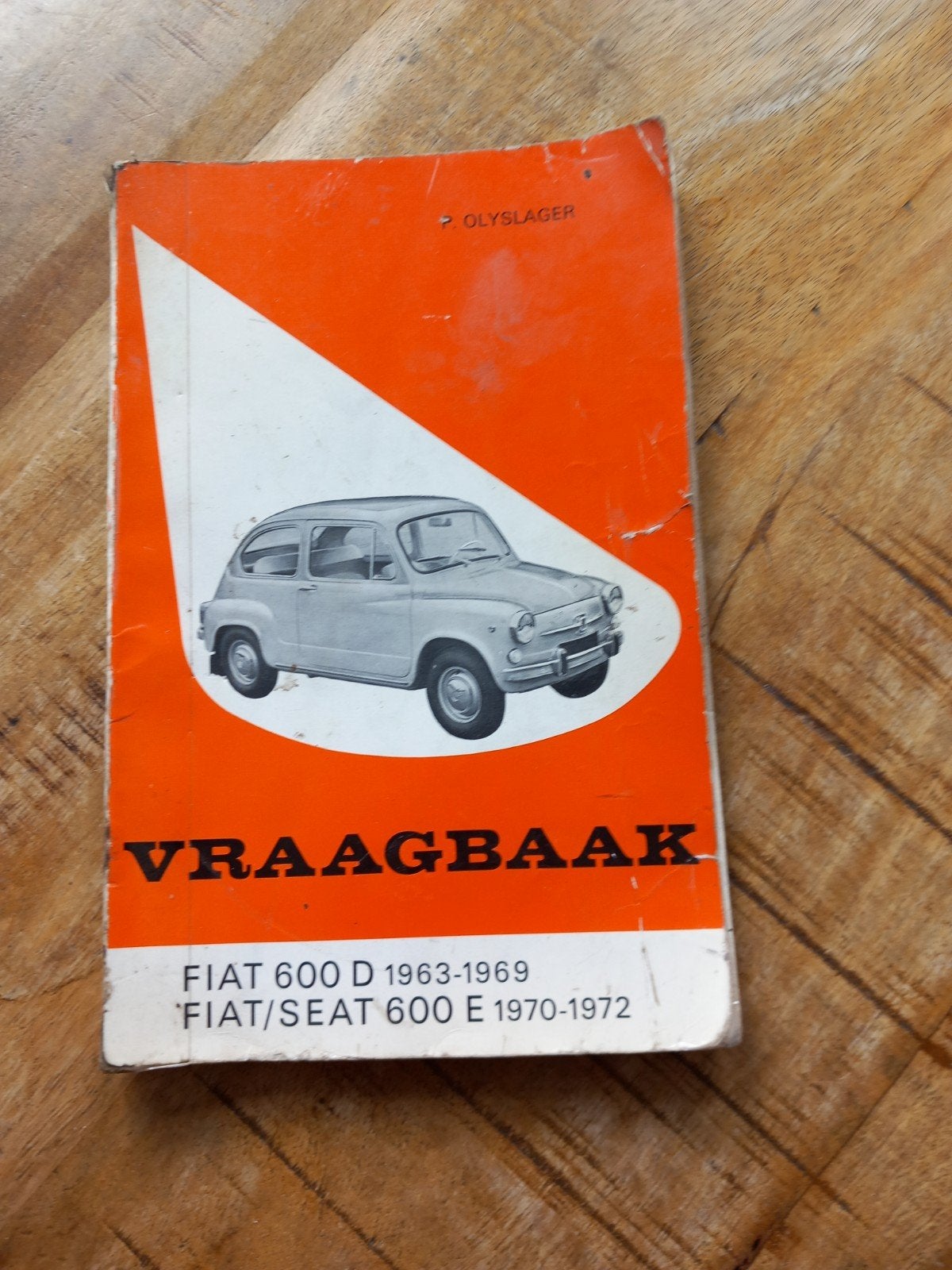 Fiat 600 D Onderdelen Catalogus & Vraagbaak (Olyslager), Ophalen