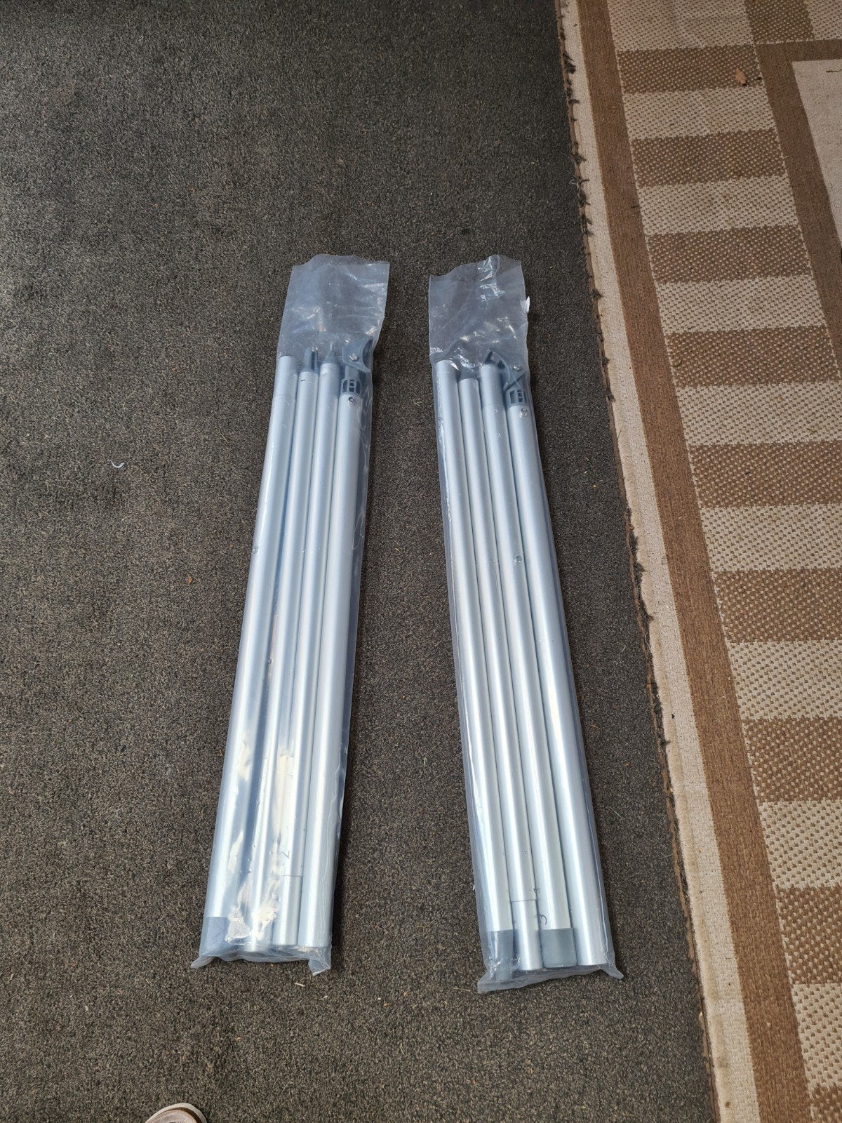 Zij luifel  rafter span stangen 5200 2x voor thule luifel, Ophalen