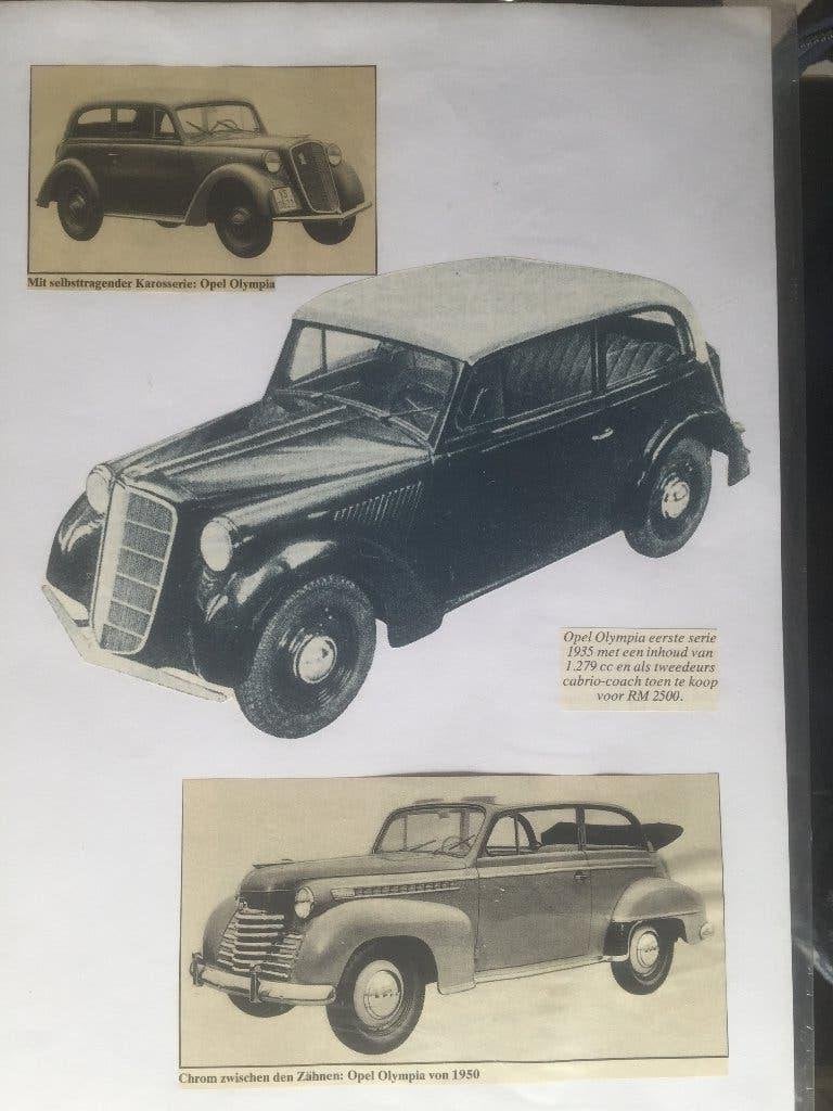 Items Opel Olympia, Kadett, 1935 - 1971, Ophalen of Verzenden, Gelezen, Opel
