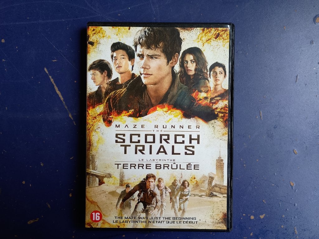 DVD Maze Runner: The Scorch Trials - Deel 2 van de trilogie, Nederlands, Vanaf 16 jaar, Inclusief doosje, Actie