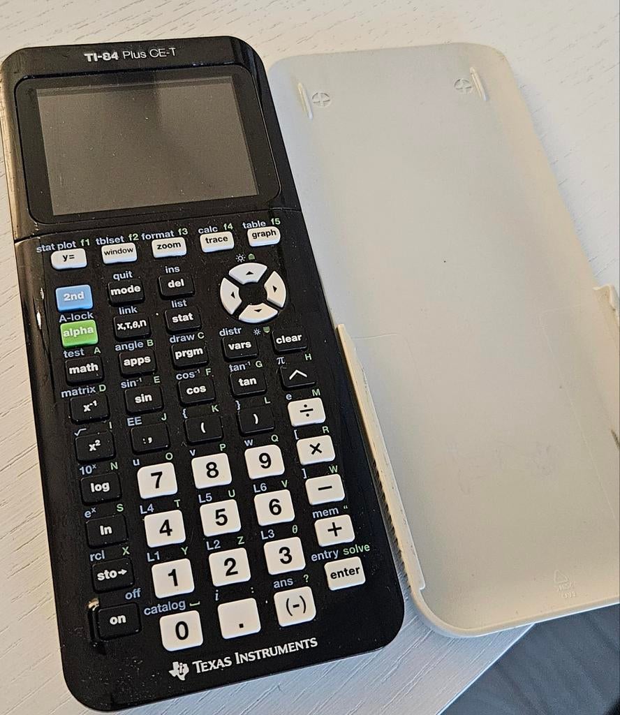 *KOOPJE* Texas instruments TI-84 PLUS CE-T Rekenmachine, Ophalen