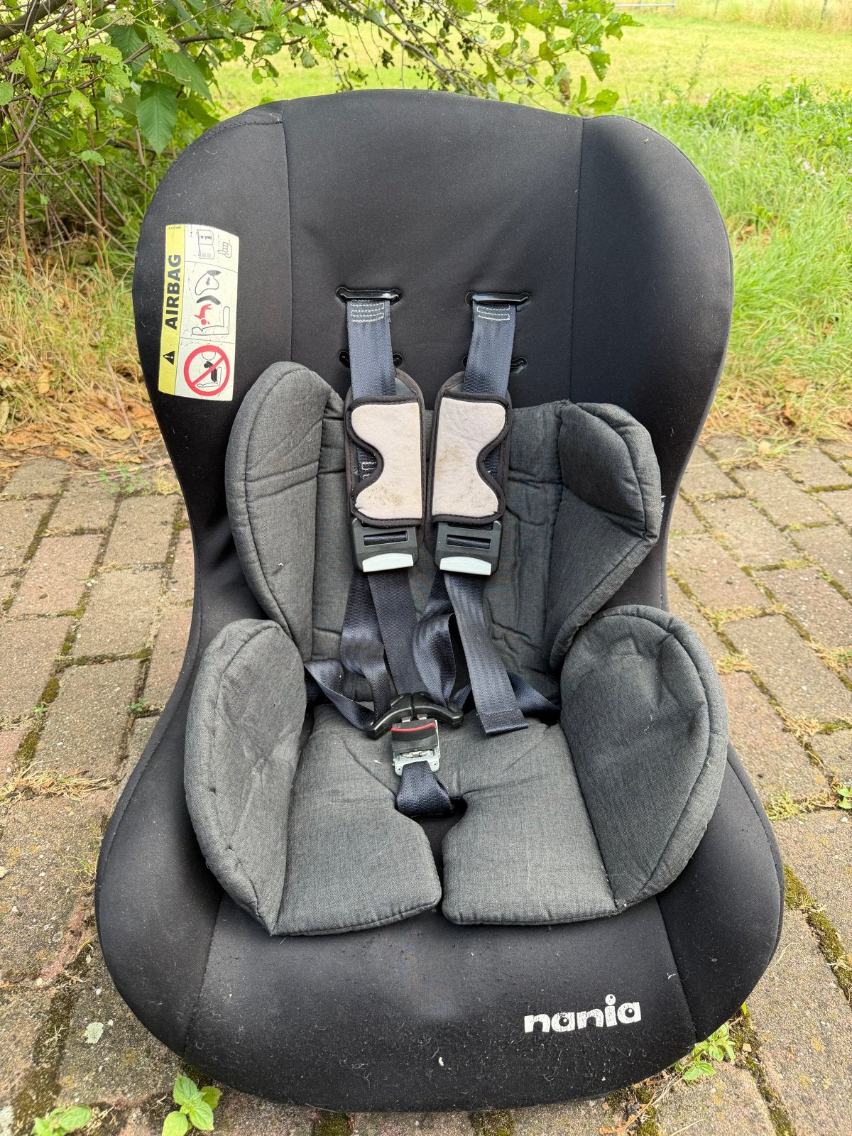 Nania autostoel 0-18 kg - Gebruikt maar in goede staat, Kinderen en Baby's, 0 t/m 18 kg, Ophalen, Overige merken, Gebruikt