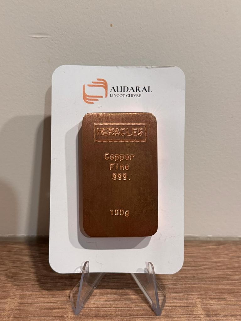 Heracles 999 Fine Copper 100g, Ophalen of Verzenden, Koper