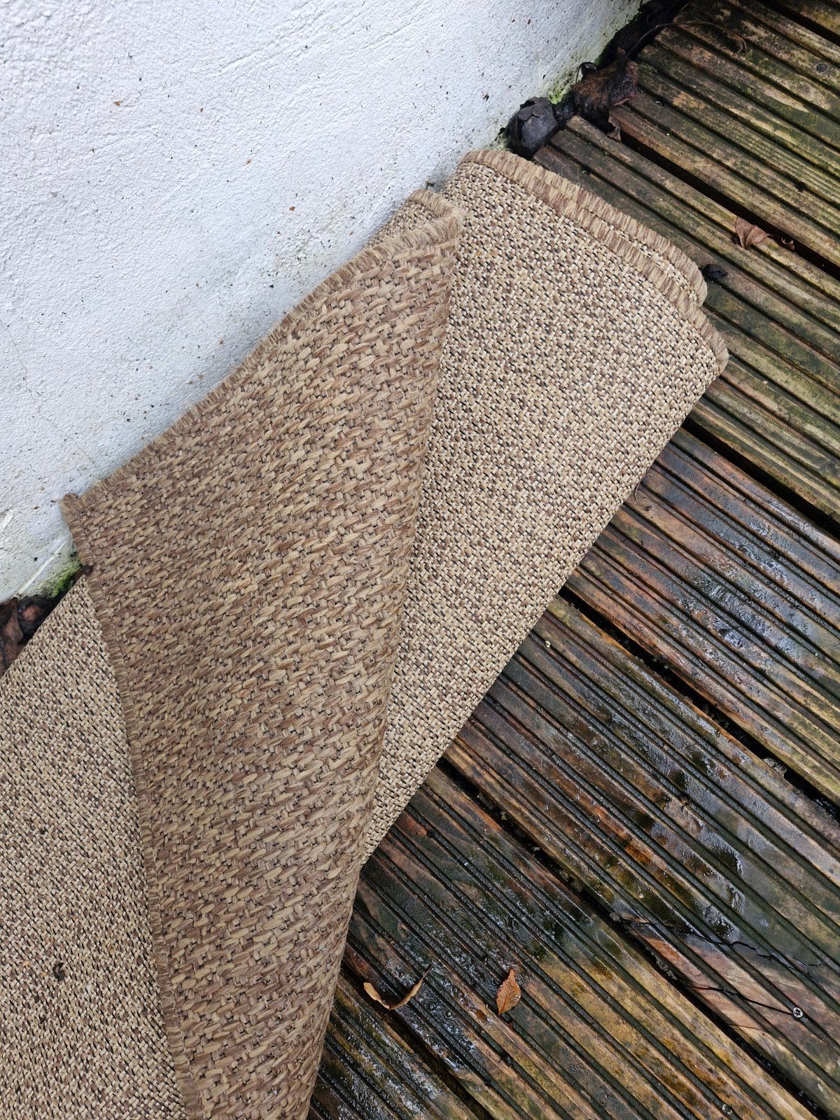 Gebruikt tapijt/vloerkleed - Beige, langwerpig, Ophalen, Gebruikt, Beige, 150 tot 200 cm