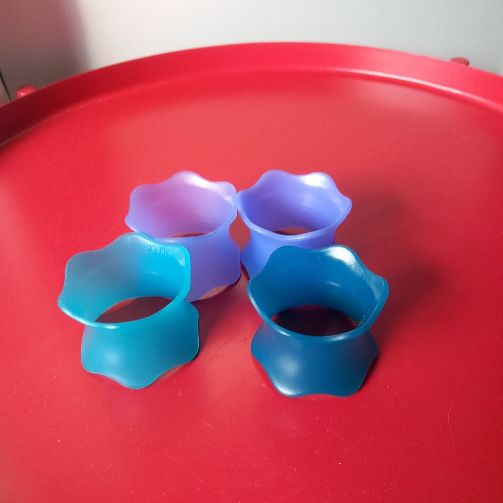 Tupperware servetringen, Ophalen of Verzenden, Nieuw, Blauw, Overige typen