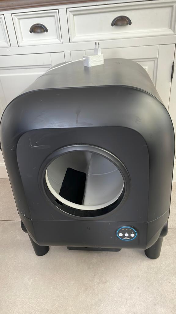 Poopy elektrische kattenbak, Dieren en Toebehoren, Kattenbakken, Ophalen, Zelfreinigend, Zo goed als nieuw