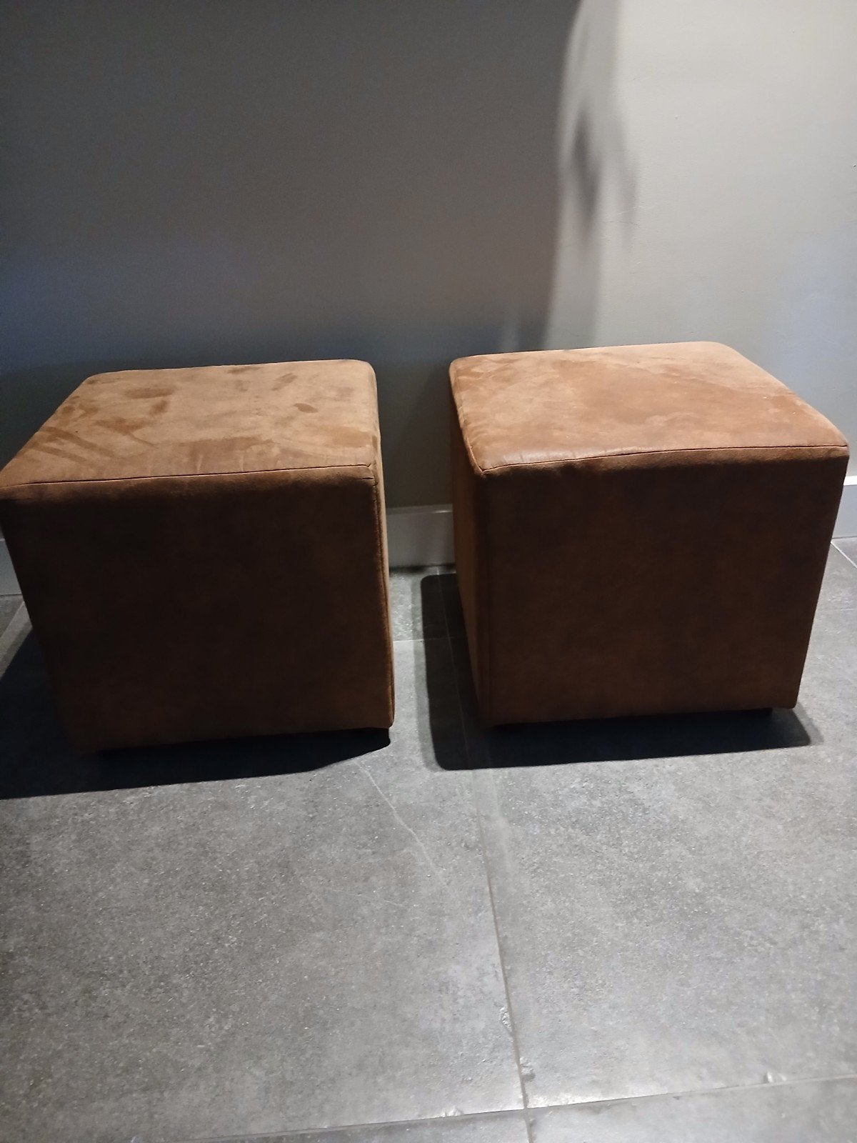 Block poef, Ophalen of Verzenden, Vierkant, Minder dan 50 cm, Minder dan 50 cm