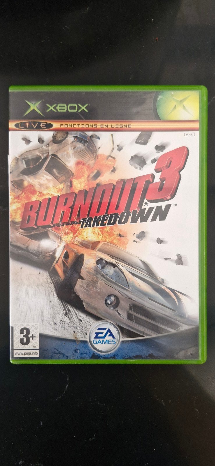 Burnout 3 Takedown - Xbox Original, Gebruikt, Racen en Vliegen, 2 spelers, Ophalen of Verzenden