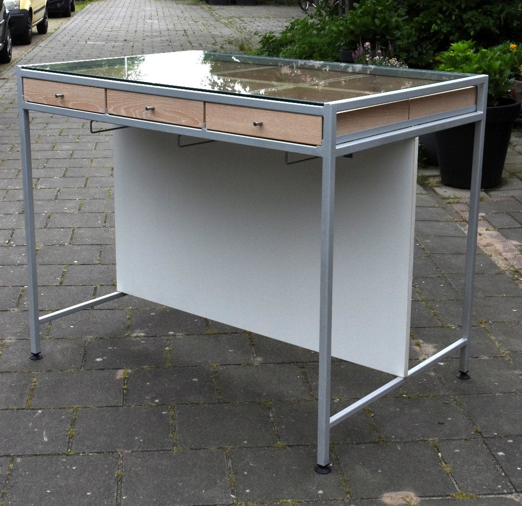 Vitrine tafel/toonbank, Ophalen, Glas, 50 tot 100 cm, Zo goed als nieuw