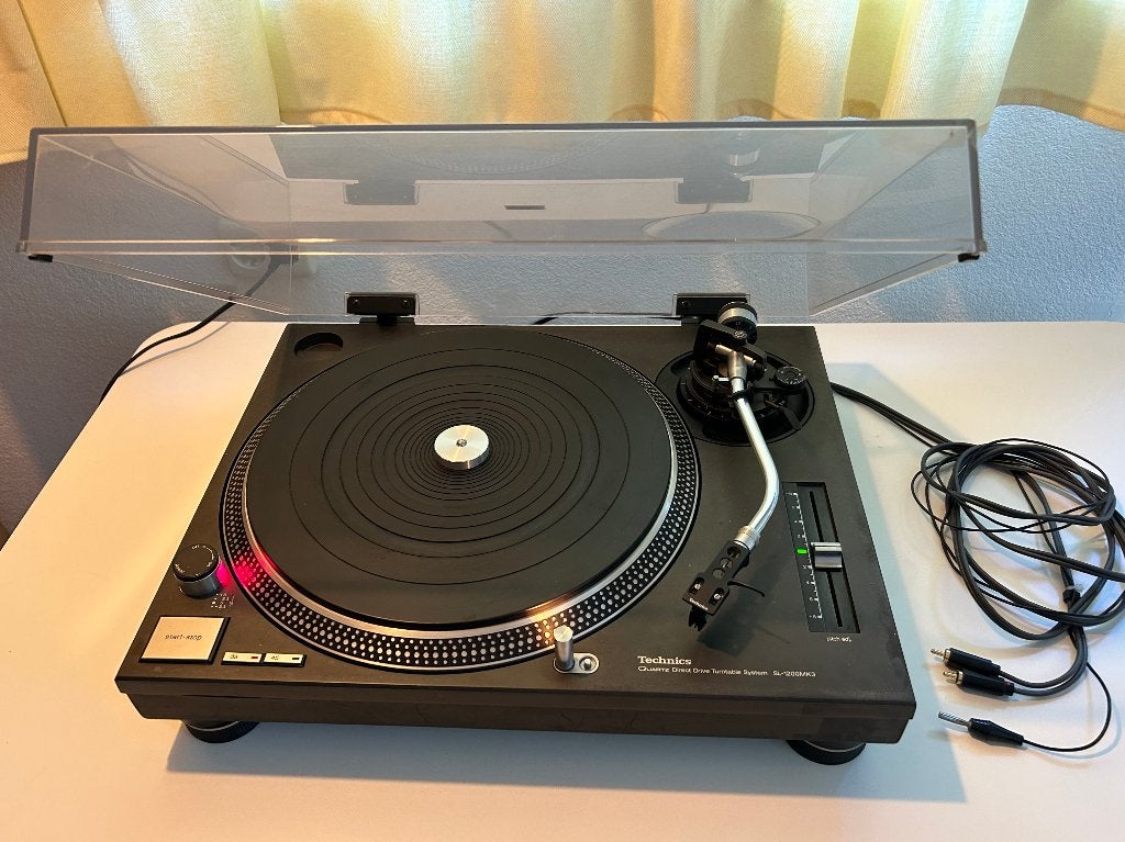 Technics SL1200 MK-3 platenspeler, Ophalen, Gebruikt, Pitch-regelaar, Platenspeler