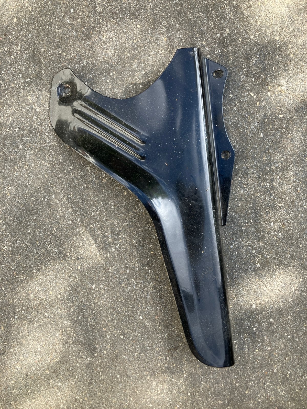 Metalen Kettingschild voor Honda Dax - Zwart, Ophalen of Verzenden, Gebruikt, Overige typen