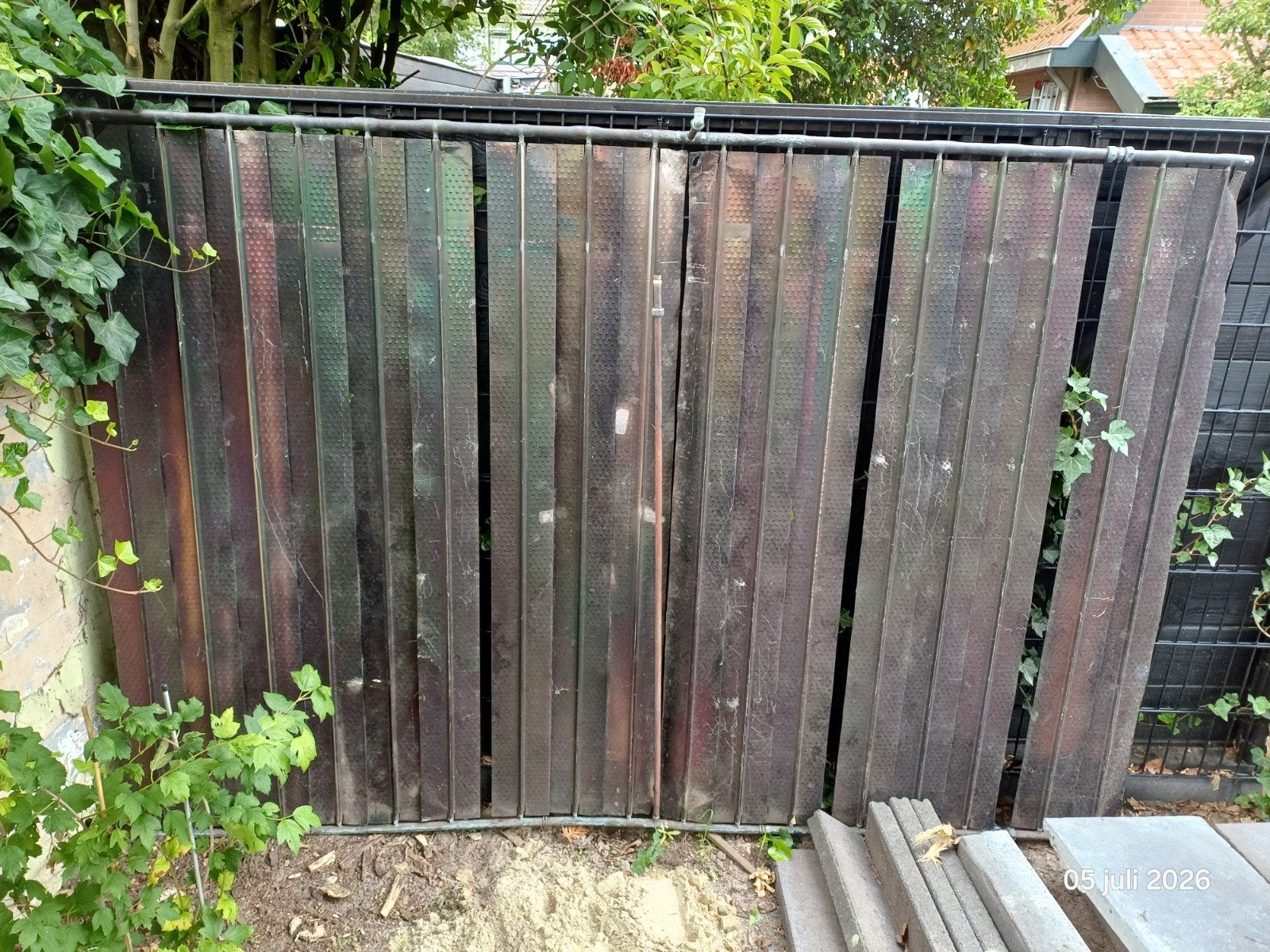 Warmtewisselaar koperen leidingen 2,4 x 1,7 meter, Ophalen, Gebruikt
