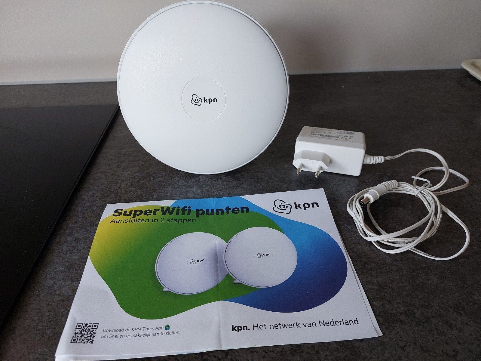 KPN SuperWifi punt, Ophalen of Verzenden, Zo goed als nieuw, Router, KPN