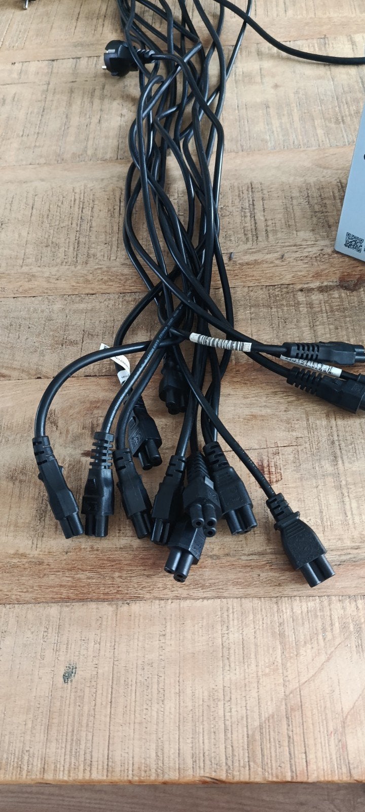 Partij stroomkabels (C5 'Mickey Mouse' stekker), Ophalen, Gebruikt