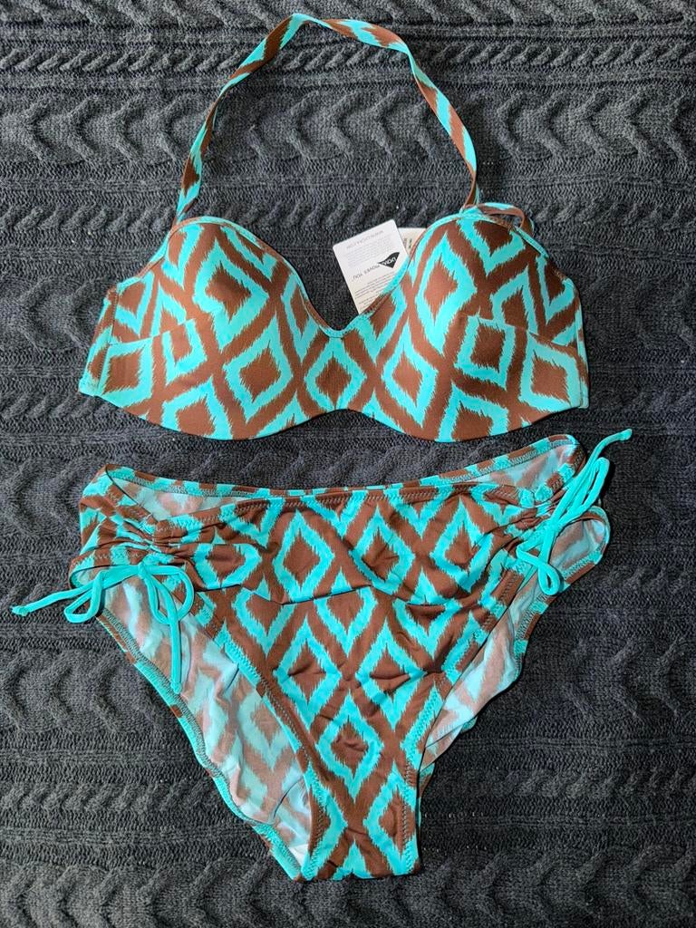 Bikini set 75C van Antigel NIEUW!, Kleding | Dames, Badmode en Zwemkleding, Ophalen of Verzenden, Nieuw, Blauw, Bikini