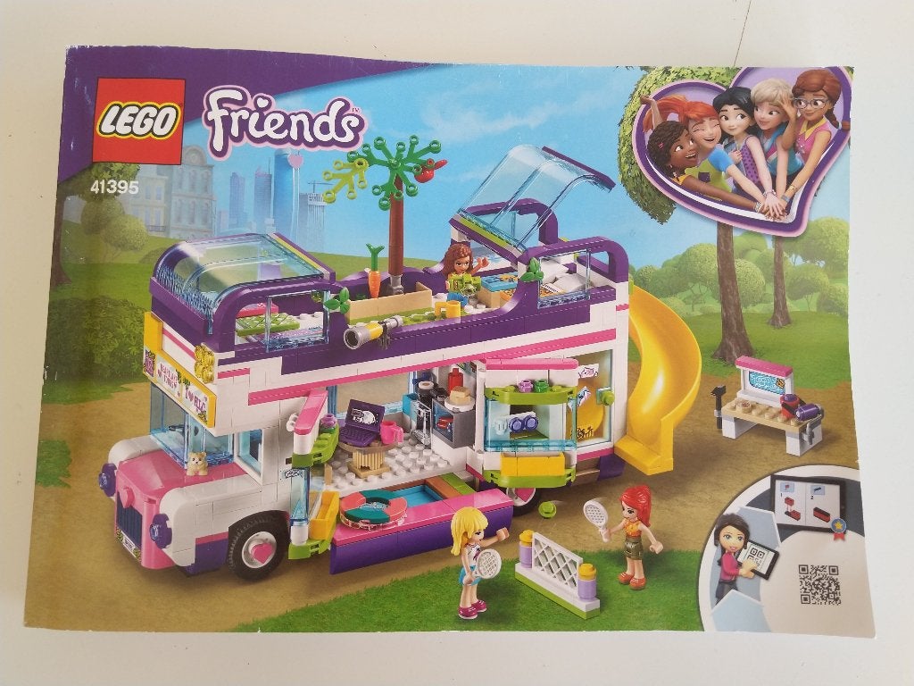 Lego Friends 41395 Vriendschapsbus, Compleet, Lego, Friends, Ophalen of Verzenden