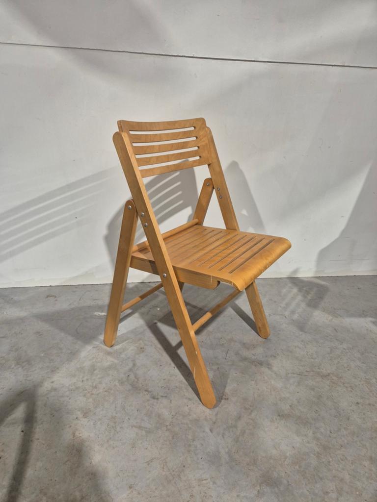 Ikea nikolaus vintage klapstoel aalto kralj stijl, Gebruikt, Ikea, Onbekend, Ophalen of Verzenden