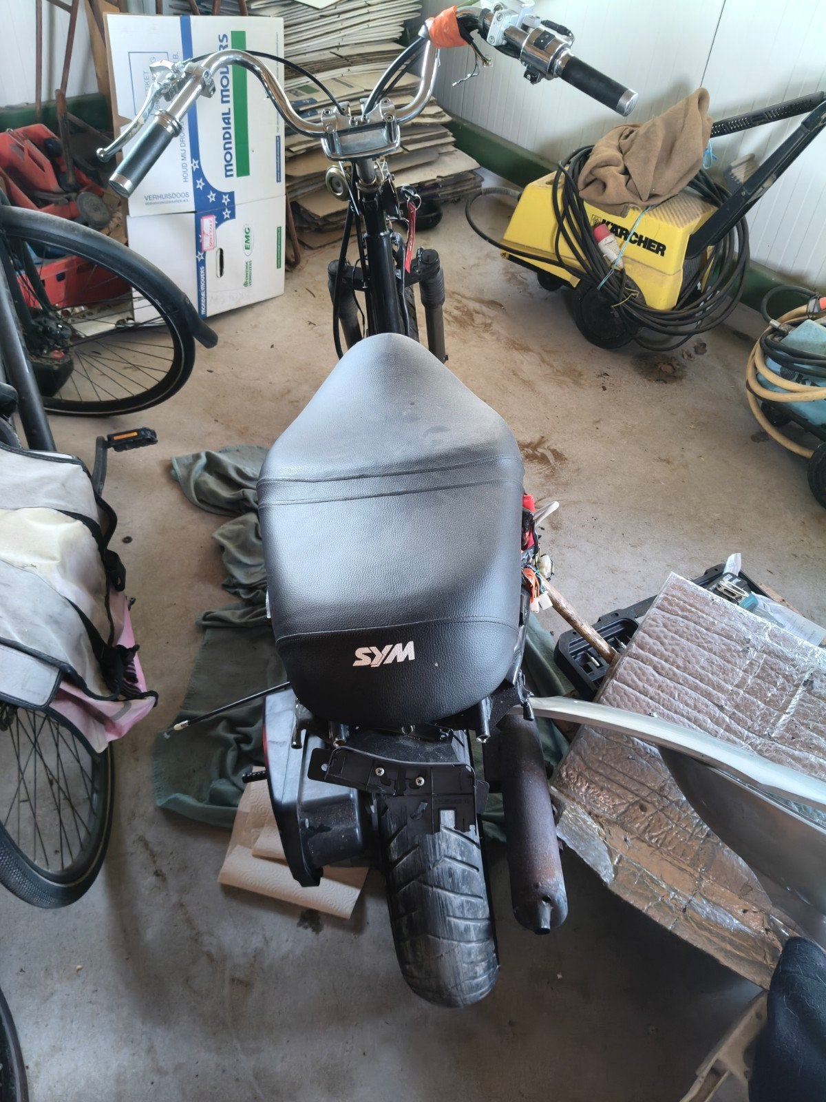 Sym scooter te koop, Fietsen en Brommers, Snorfietsen en Snorscooters, Overige merken, Benzine, Ophalen