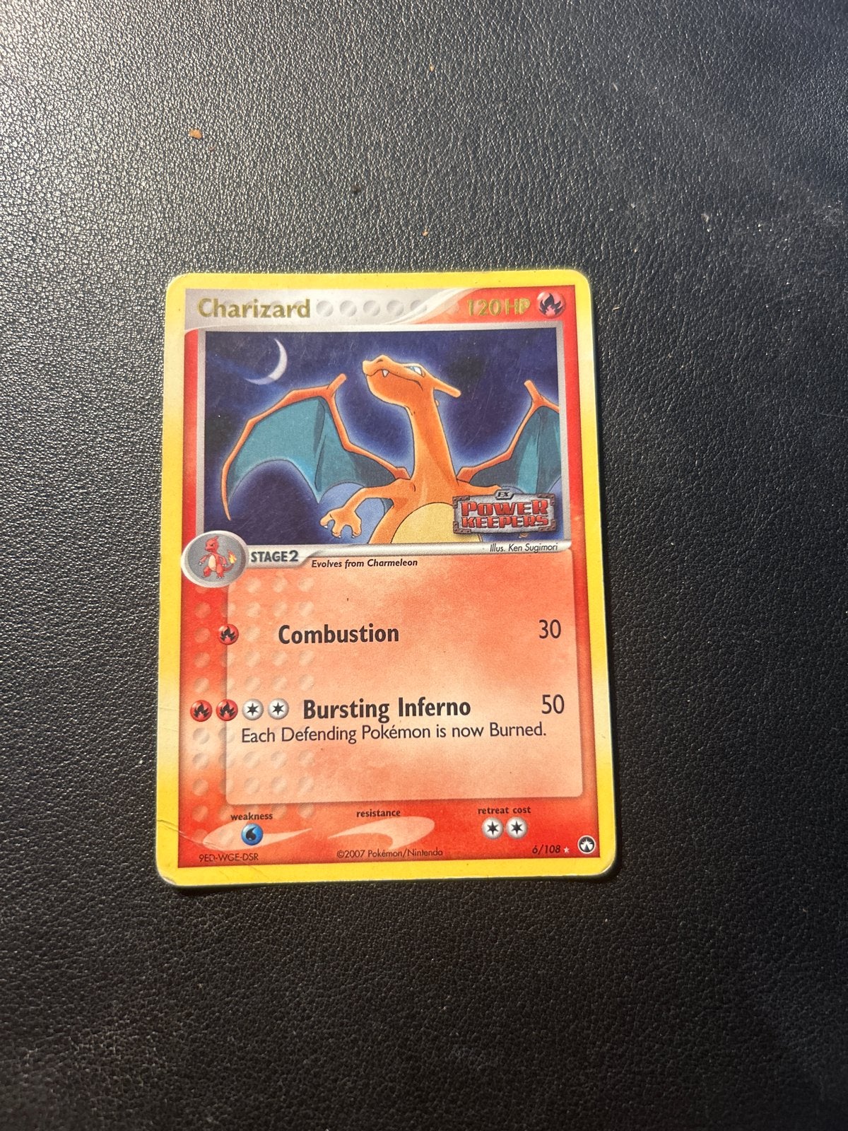 Charizard Pokémon kaart 2007 - Power Keepers, Ophalen of Verzenden, Gebruikt, Losse kaart