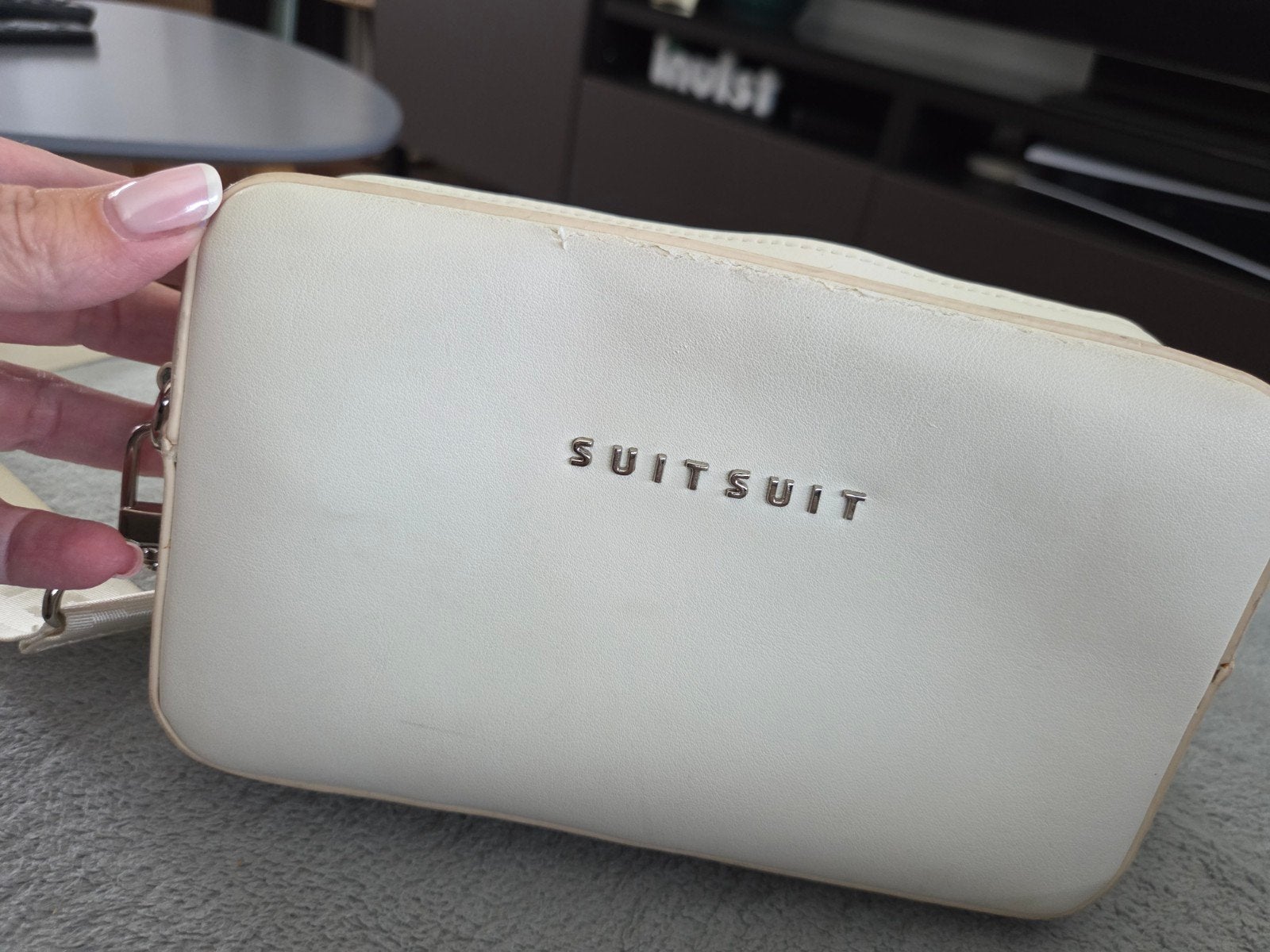 SUITSUIT Schoudertasje - Crème/Gebroken Wit, Ophalen of Verzenden, Gebruikt, Beige, Schoudertasje