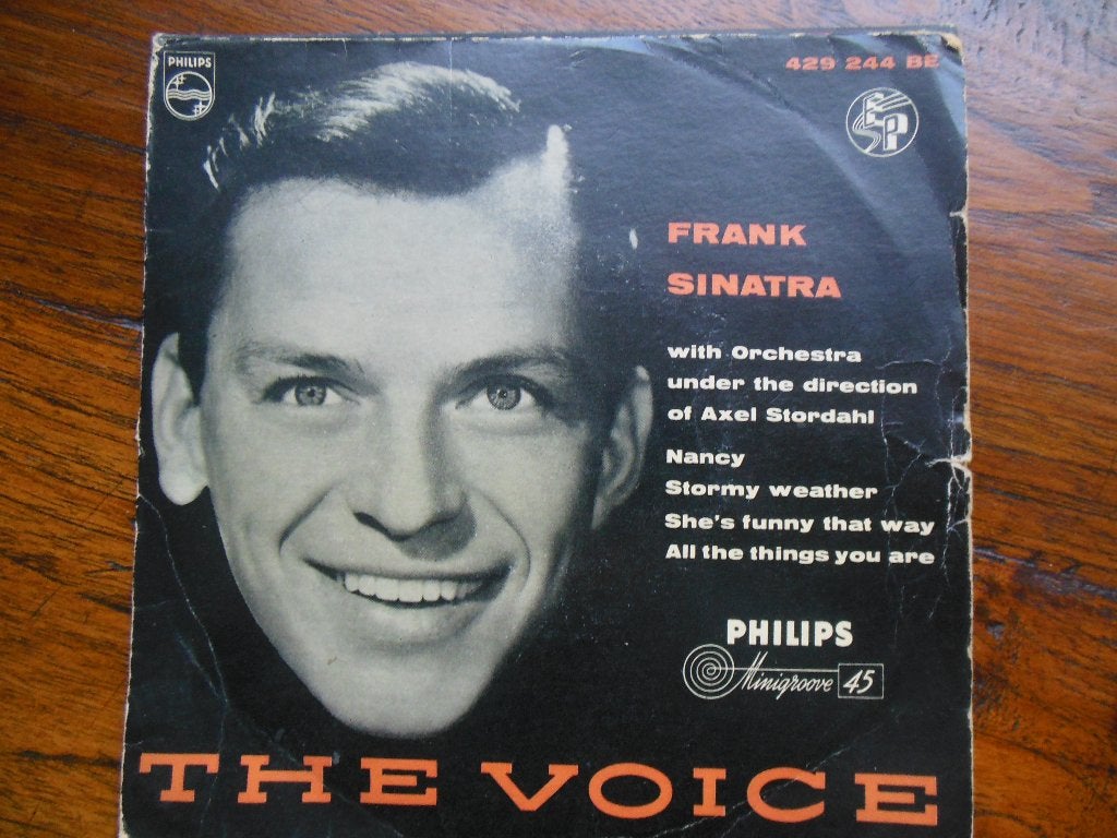 single frank sinatra the voice 45rpm jukebox vinyl record, Gebruikt, 7 inch, Ophalen of Verzenden, Pop