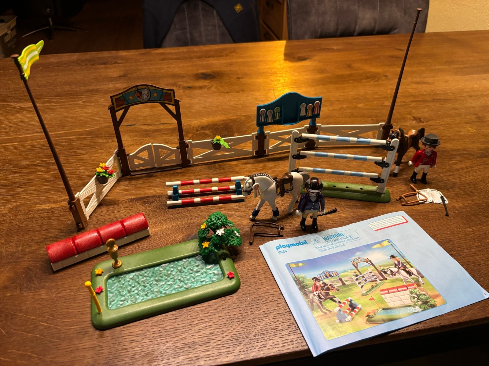 Playmobil Paardrijden Set 6930, Losse onderdelen, Overige typen, Ophalen of Verzenden, Zo goed als nieuw