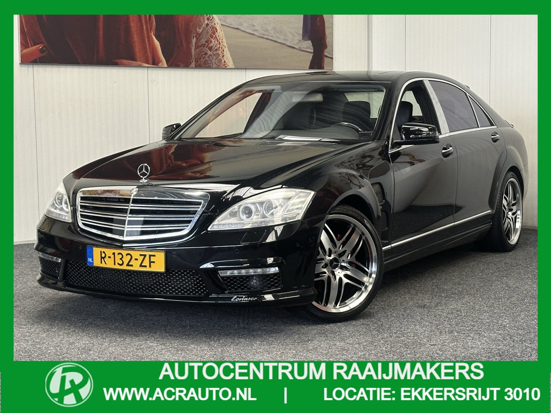 Mercedes-Benz S-Klasse 500 LANG LORINSER V8 388 PK YOUNGTIME, Automaat, Achterwielaandrijving, Gebruikt, 2037 kg