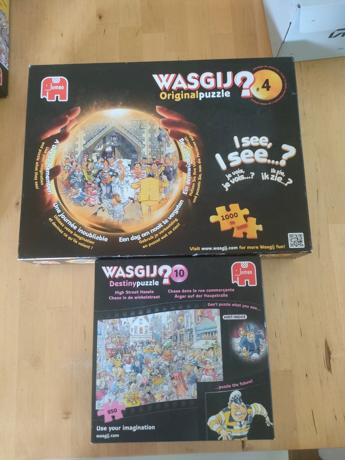 Wasgij Puzzels, Ophalen of Verzenden, 500 t/m 1500 stukjes, Zo goed als nieuw, Legpuzzel