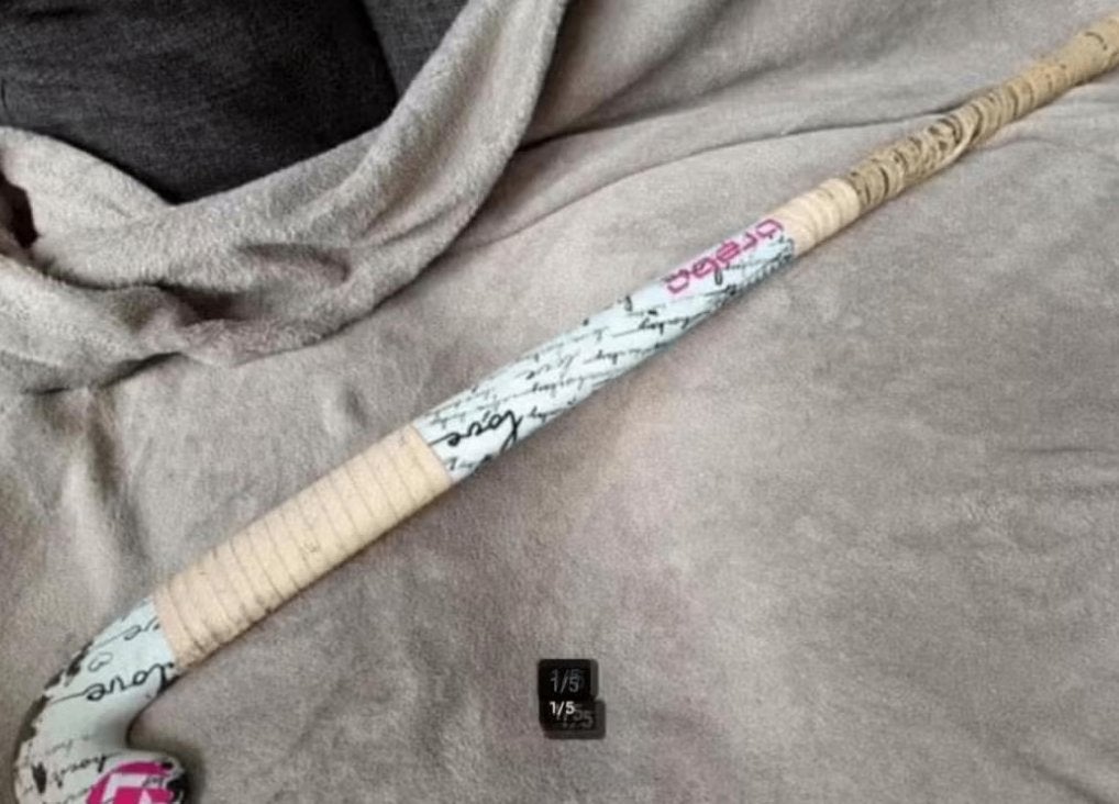 Brabo i love hockey stick 34,5 inch, Sport en Fitness, Hockey, Gebruikt, Ophalen of Verzenden, Stick