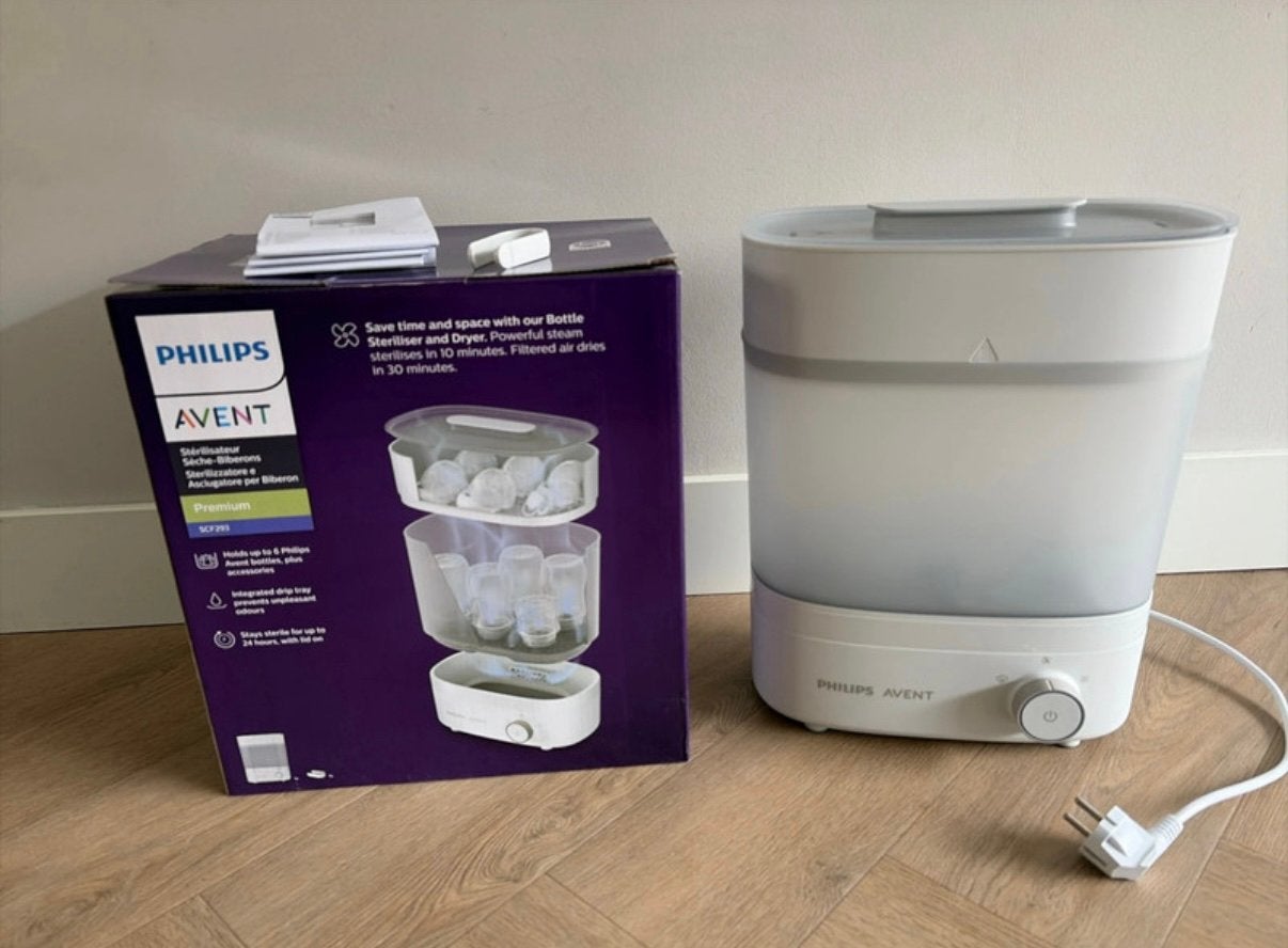 Philips Avent sterilisator en droger SCF293, Kinderen en Baby's, Babyvoeding en Toebehoren, Ophalen, Zo goed als nieuw