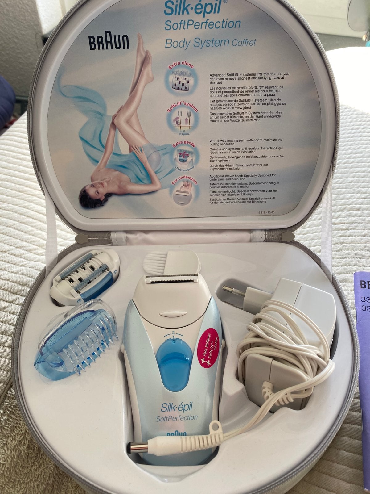 Braun silk.epil soft perfection, Ophalen of Verzenden, Nieuw, Scheren en Epileren