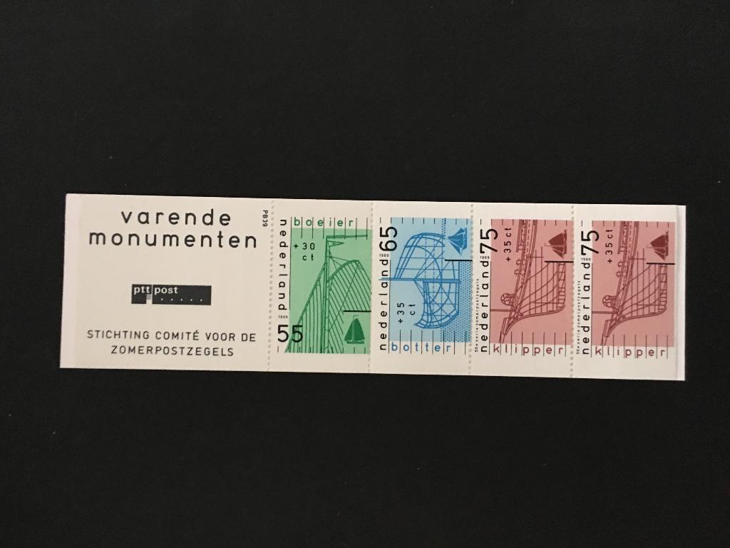 PB39pf Nederland 1989 Postzegelboekje 39 - Postfris, Ophalen of Verzenden, Na 1940, Postfris